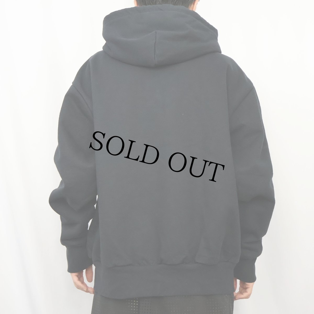 画像3: 90's CAMBER USA製 "LIUNA! LOCAL 3 Feel the Power" 裏サーマル スウェットジップパーカー BLACK XL (3)