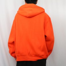 画像3: 90's CAMBER USA製 裏サーマル スウェットジップパーカー XL (3)