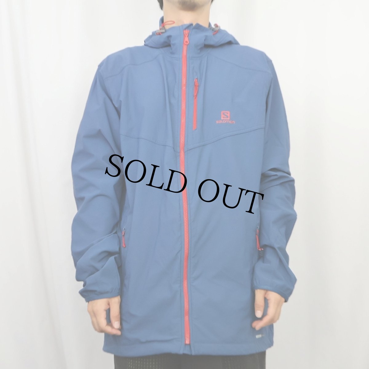 画像2: SALOMON "Advanced Skin Shield" ソフトシェルパーカー XXL (2)