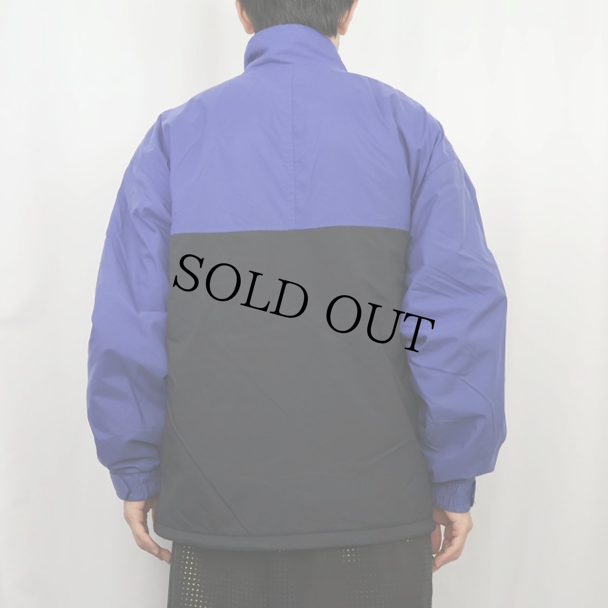 画像3: 【SALE】 90's GAP TECH 裏フリース ナイロンプルオーバージャケット M (3)