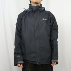画像2: 2000's〜 berghaus "AQ2" ナイロンパーカー NAVY L (2)