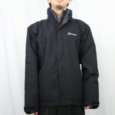 画像2: berghaus "AQ2" ソフトシェルパーカー BLACK XL (2)