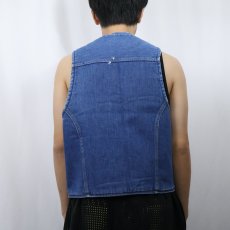 画像3: 70's Dickies デニムボアベスト (3)