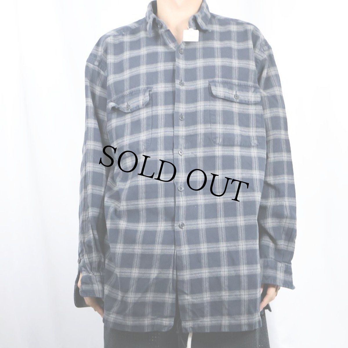 画像2: POLO Ralph Lauren "BENFORD" チェック柄 ヘビーネルシャツ XL (2)