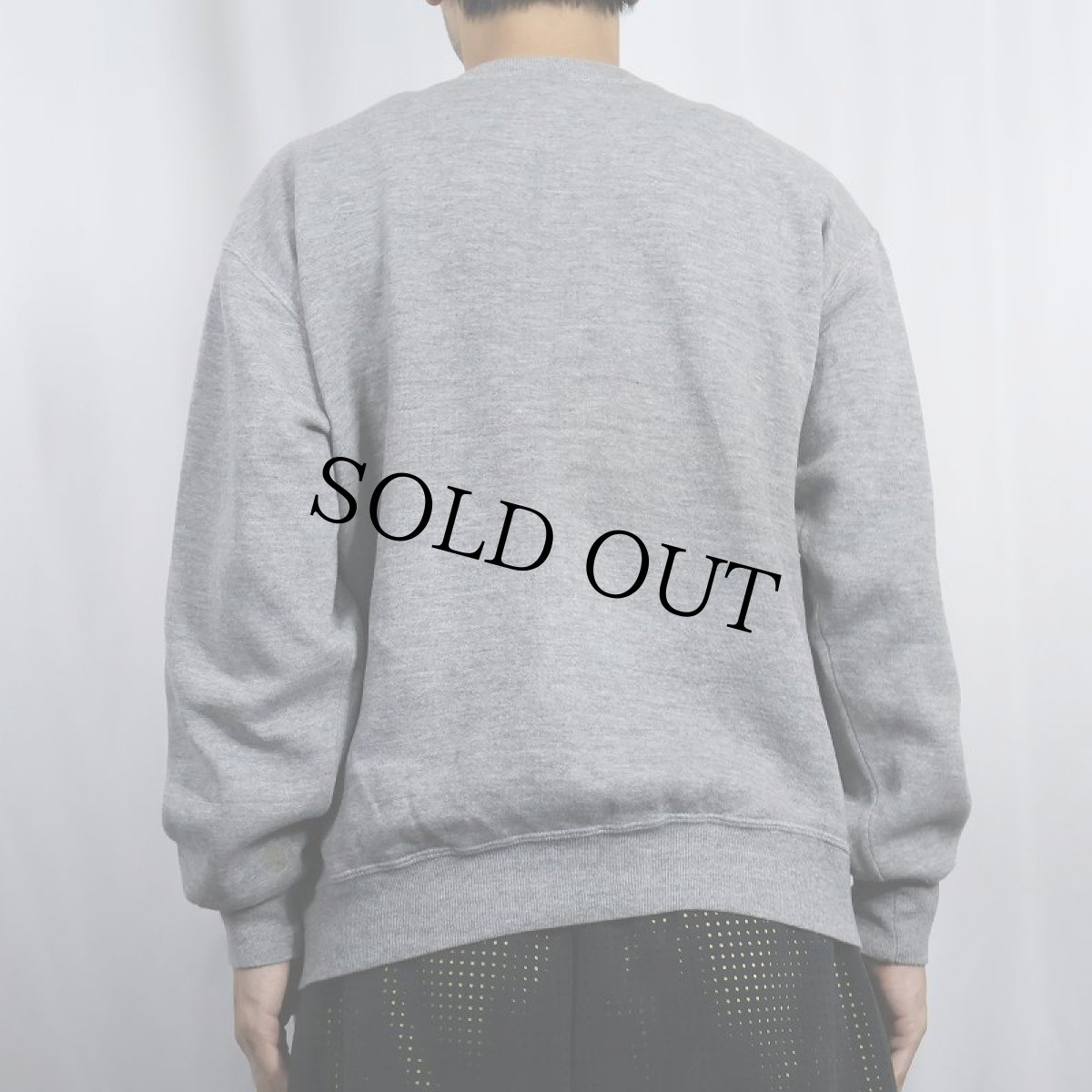 画像3: 90's RUSSELL ATHLETIC USA製 前V "CENTRAL LITTLE MAROONS" プリントスウェット L (3)