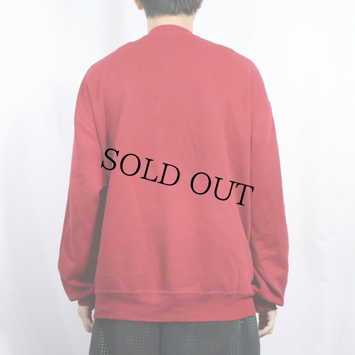 画像3: 90's RUSSELL ATHLETIC USA製 前V 無地スウェット XL (3)