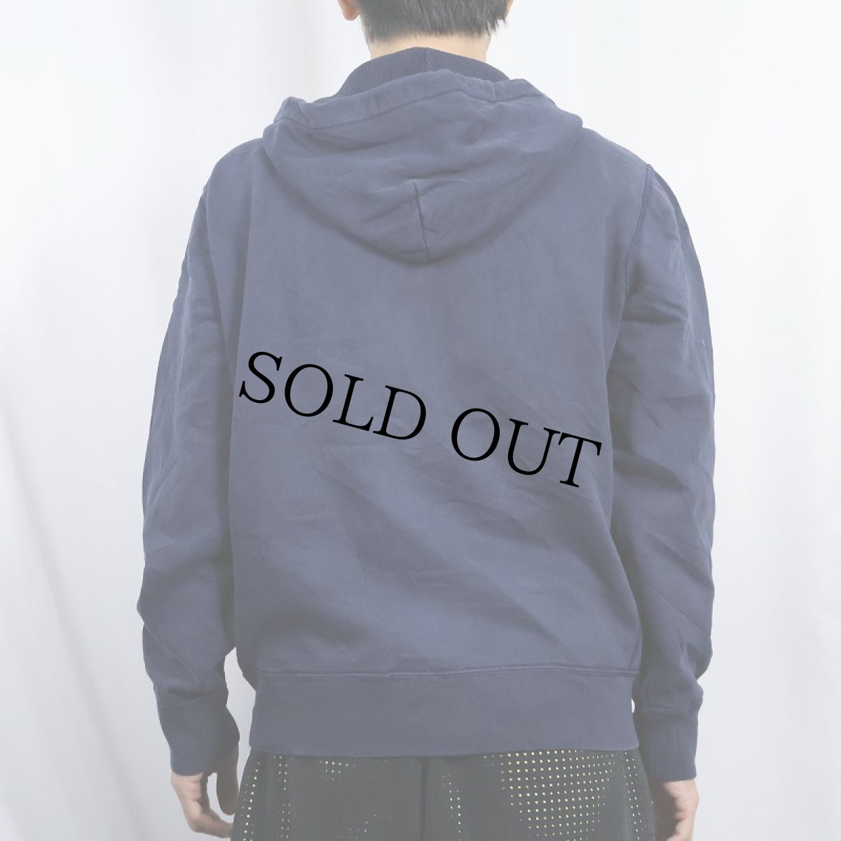 画像3: POLO Ralph Lauren ロゴ刺繍 スウェットジップパーカー NAVY M (3)