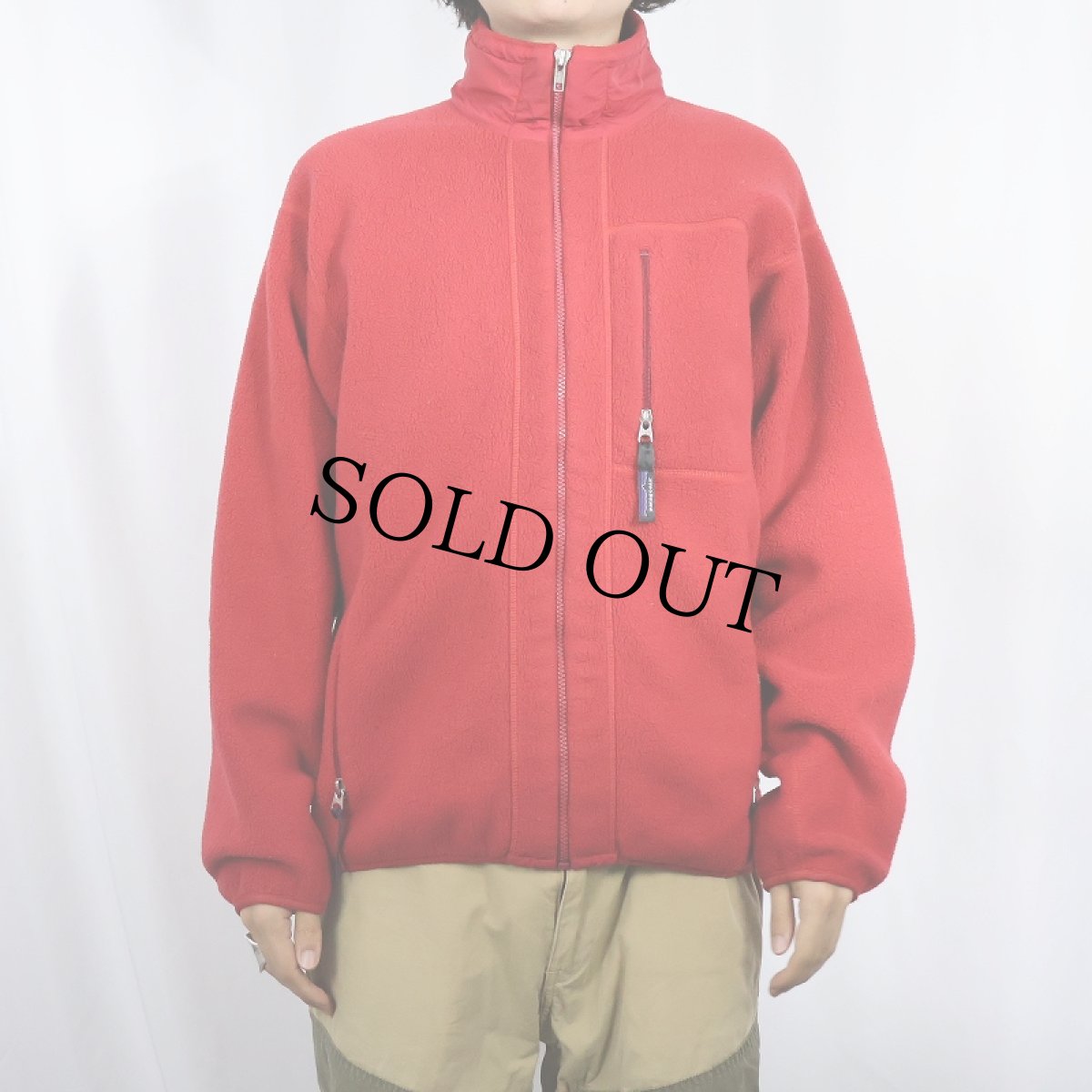 画像2: 90's Patagpnia USA製 シンチラ フリースジップジャケット M (2)