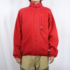 画像2: 90's Patagpnia USA製 シンチラ フリースジップジャケット M (2)