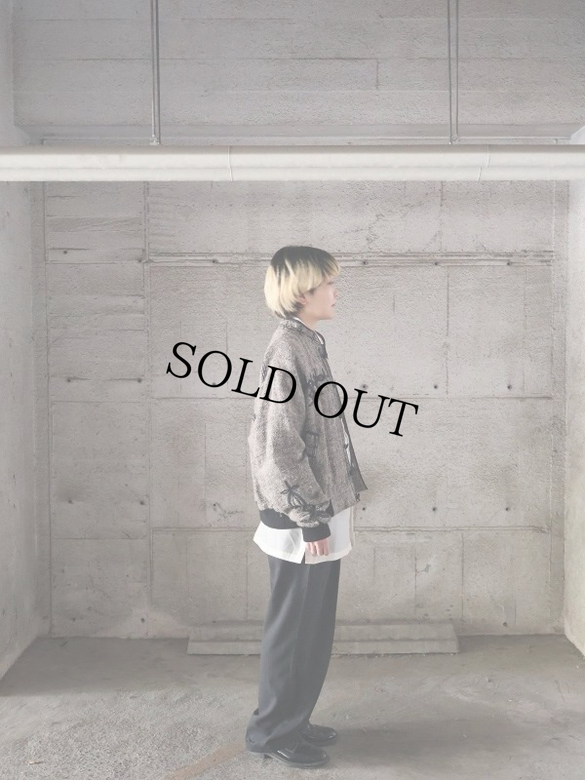 画像5: パイピングデザイン ウールジャケット  (5)