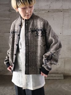 画像4: パイピングデザイン ウールジャケット  (4)