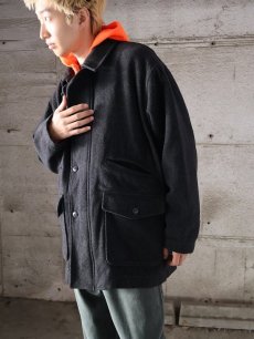 画像1: MEYBA NAVAL DEPT.  ウール×カシミア ヘリンボーン柄 ジャケット  (1)