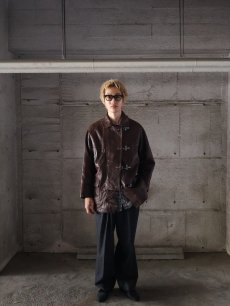 画像3: 80's Fay for EMA レザー ファイヤーマンジャケット M (3)