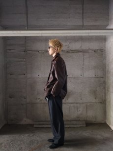 画像4: 80's Fay for EMA レザー ファイヤーマンジャケット M (4)