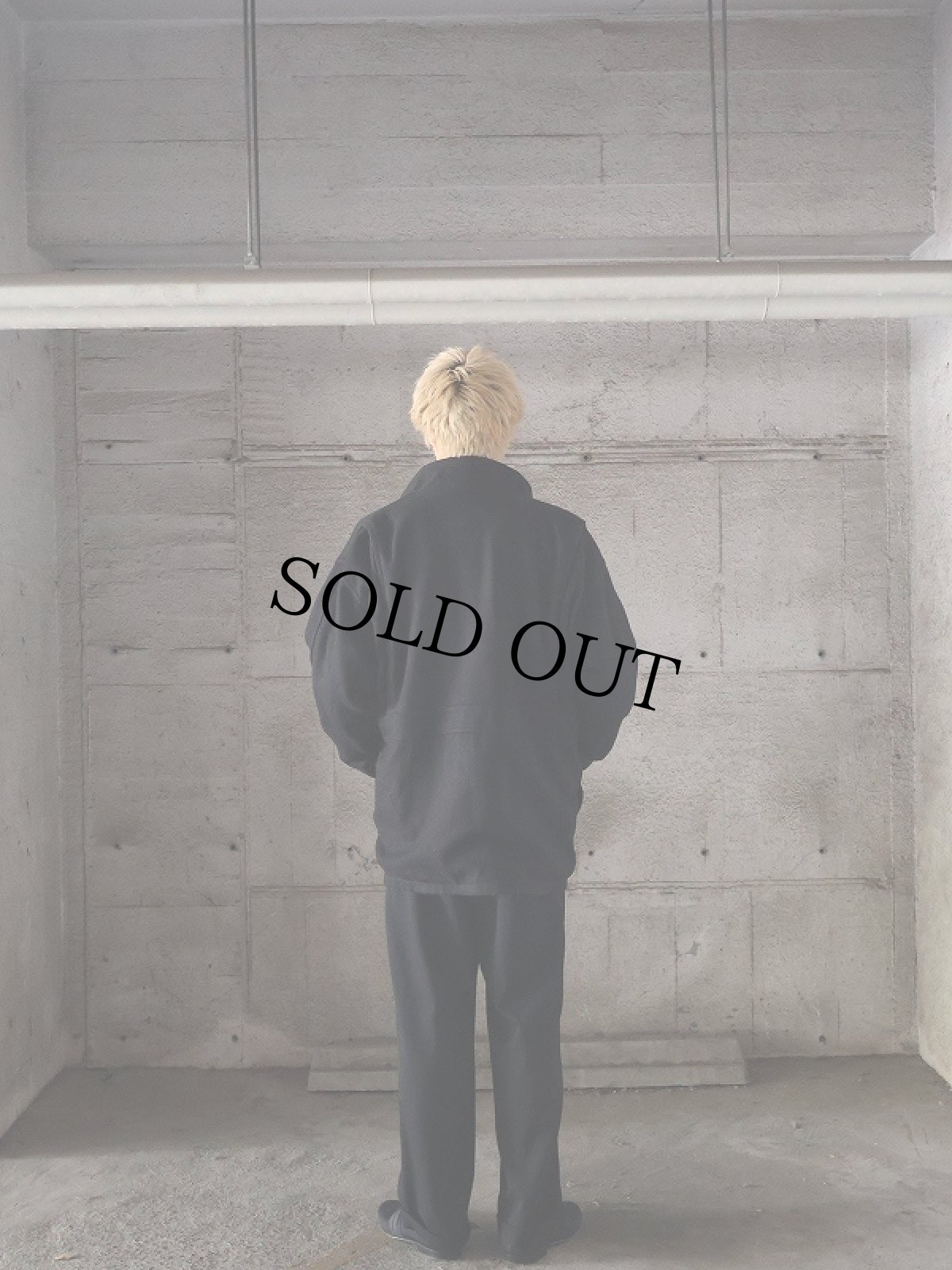 画像5: 80〜90's Manhattan USA製 メルトンウールジャケット BLACK L (5)