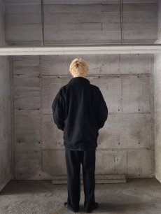 画像5: 80〜90's Manhattan USA製 メルトンウールジャケット BLACK L (5)
