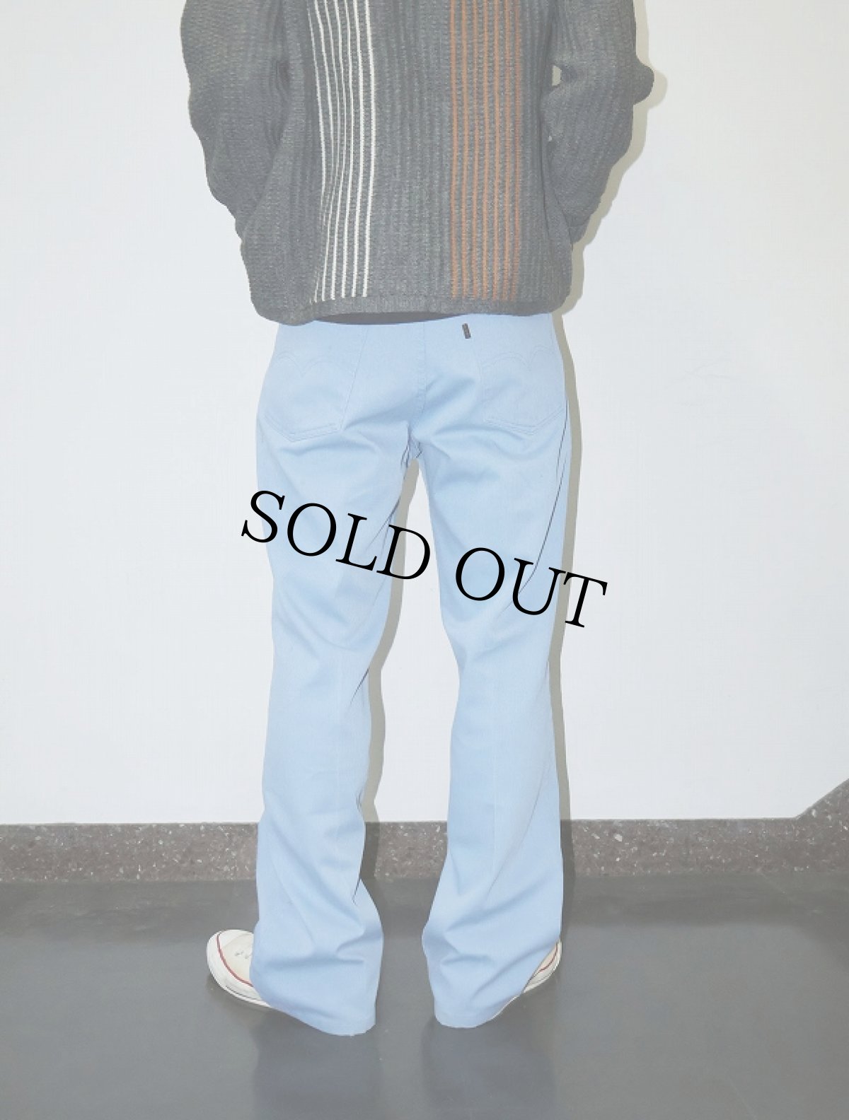 画像6: 80's Levi's "STA-PREST" コットンピケパンツ W33 (6)