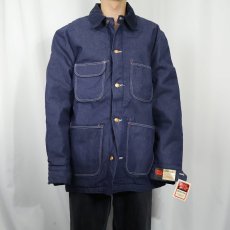 画像2: 70's BIGBEN USA製 ブランケットライナー デニムカバーオール DEADSTOCK (2)