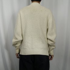 画像3: 60's Orlon by CAMPUS USA製 アクリルニットカーディガン M (3)
