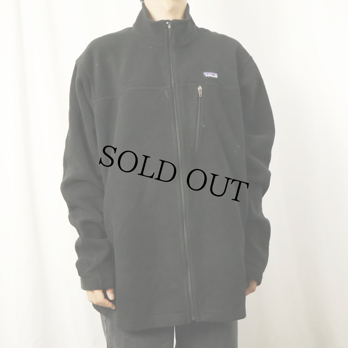 画像2: 2012AW Patagonia シンチラフリースジャケット BLACK XXL (2)