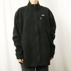 画像2: 2012AW Patagonia シンチラフリースジャケット BLACK XXL (2)
