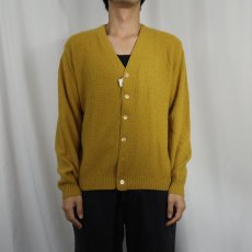 画像2: 70's Manhattan アクリルニットカーディガン L (2)