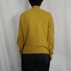 画像3: 70's Manhattan アクリルニットカーディガン L (3)
