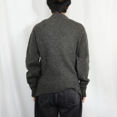 画像3: 60〜70's SEARS SPORTSWEAR キャメルヘア×ウール ニットカーディガン S (3)