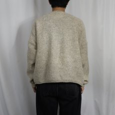 画像3: 90's Woolrich USA製 ウール×ナイロン ロールネックニットセーター XL (3)