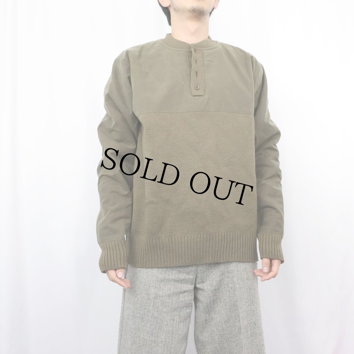 画像2: 2000's FILSON USA製 GUIDE SWEATER M (2)