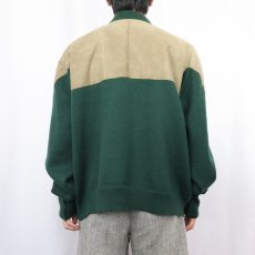 画像3: 90's FILSON USA製 GUIDE SWEATER GREEN XXL (3)