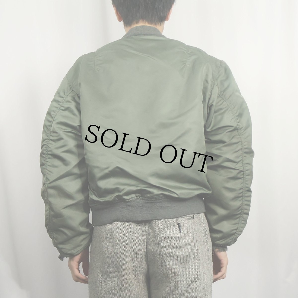 画像3: 70's U.S.AIR FORCE L-2B フライトジャケット LARGE (3)