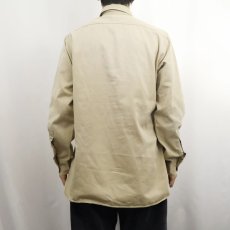 画像3: 60's Elbeco マチ付き コットンツイル ワークジャケット  (3)