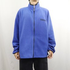 画像2: 90's POLO SPORT Ralph Lauren USA製 ロゴ刺繍 フリースジップジャケット XL (2)