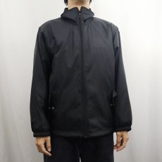 画像3: 90's POLO SPORT Ralph Lauren ロゴプリント ソフトシェルジップジャケット BLACK L (3)