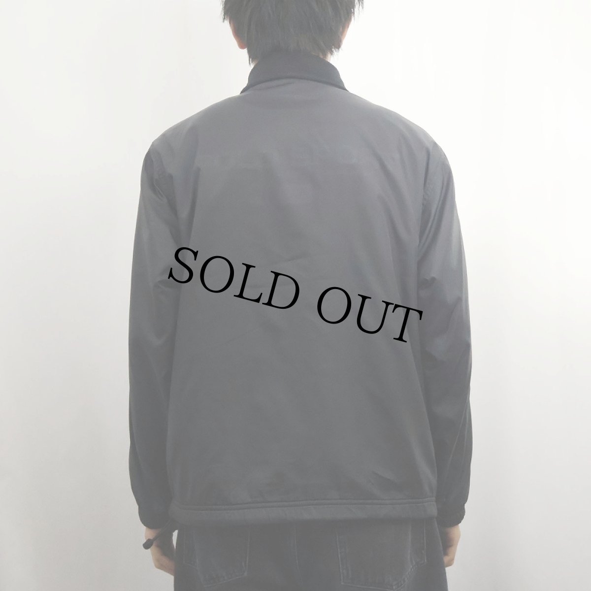 画像4: 90's POLO SPORT Ralph Lauren ロゴプリント ソフトシェルジップジャケット BLACK L (4)