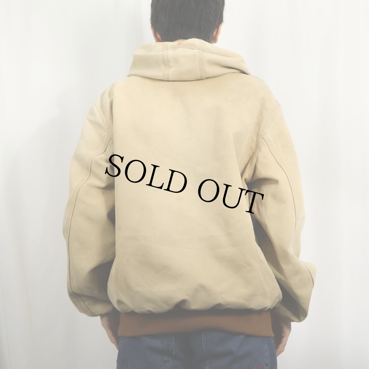 画像3: Carhartt USA製 ダックアクティブパーカー M (3)