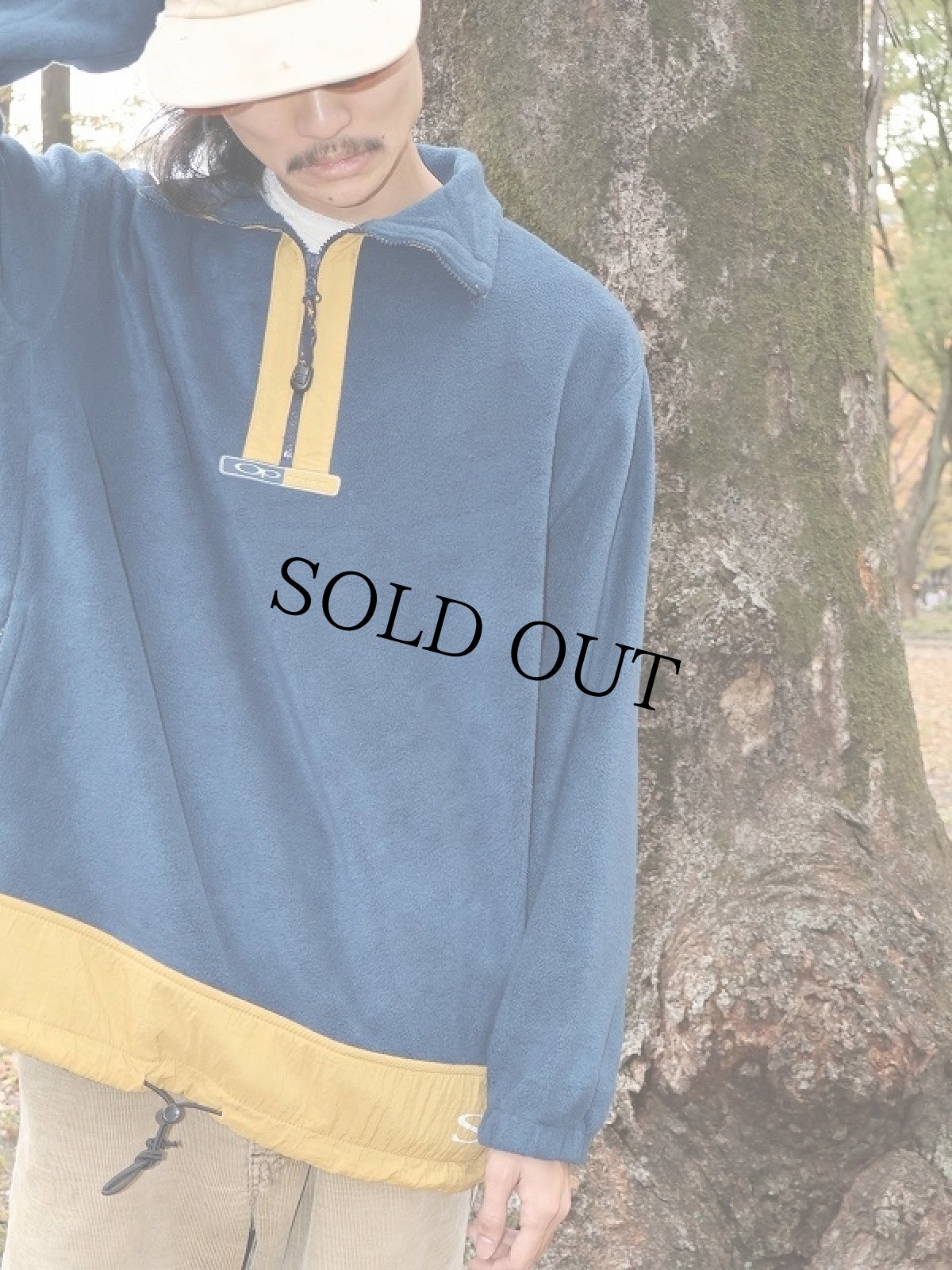 画像1: Ocean Pacific ハーフジップ フリースジャケット L (1)