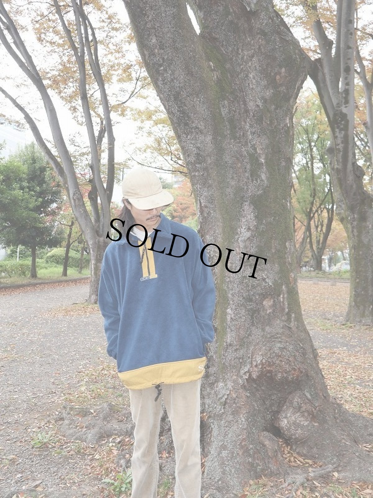 画像2: Ocean Pacific ハーフジップ フリースジャケット L (2)