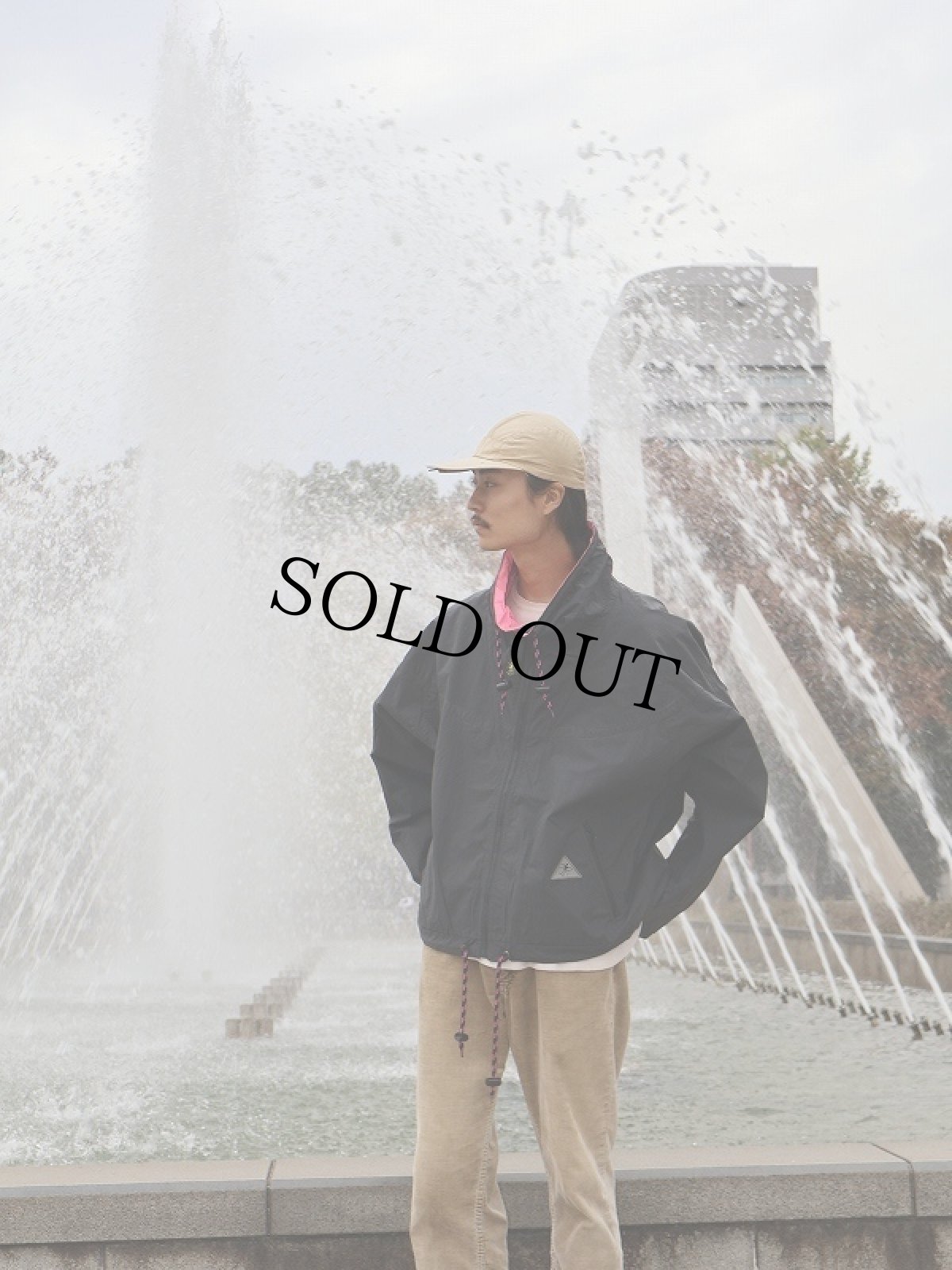 画像2: 90's Ocean Pacific ナイロンジャケット BLACK XL (2)