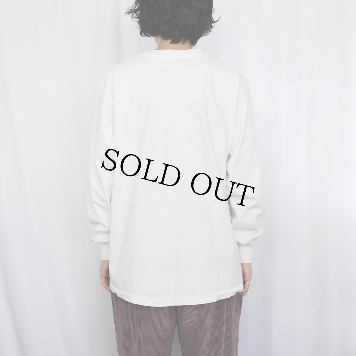 画像3: 90's BRUCE WEBER USA製 "VERSACE" フォトプリントロンT ONE SIZE (3)