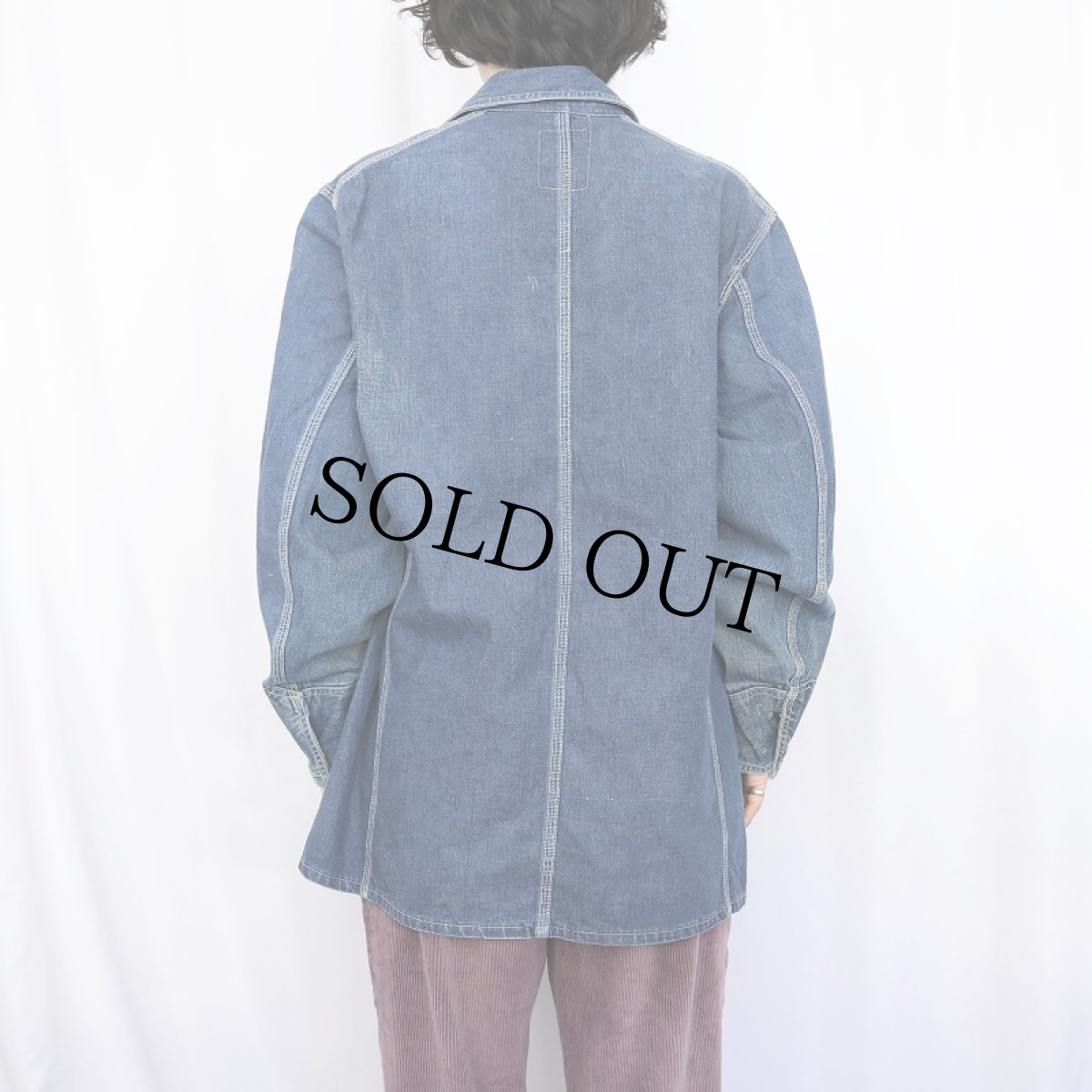 画像3: 50's OSHKOSH B'GOSH デニムカバーオール  (3)