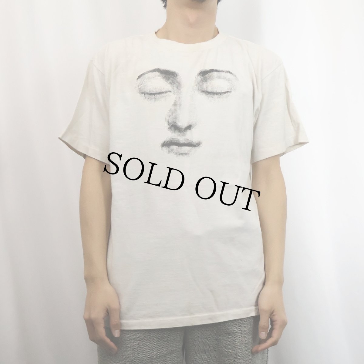 画像3: 90's Fornasetti USA製 "Lina Cavalieri" アートプリントTシャツ  (3)