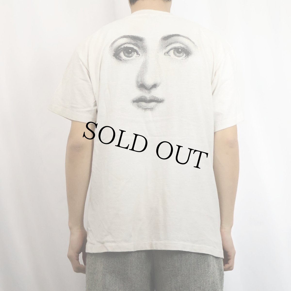 画像4: 90's Fornasetti USA製 "Lina Cavalieri" アートプリントTシャツ  (4)