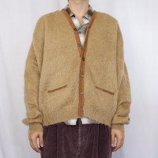 画像2: 60's Sears Premiere Collection モヘアニットカーディガン L (2)
