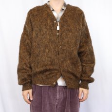 画像2: 50〜60's Pellle Beach of CALIFORNIA モヘアニットカーディガン  (2)