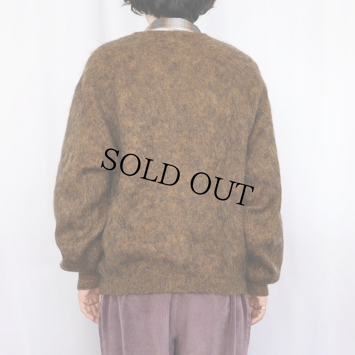 画像3: 50〜60's Pellle Beach of CALIFORNIA モヘアニットカーディガン  (3)