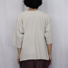 画像3: 70's NIKE USA製 "ゴツナイキ" 染み込みプリント フットボールTシャツ MED 38-40 (3)