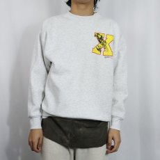 画像3: 90's MARVEL "WOLVERINE" USA製 キャラクタープリントスウェット L (3)