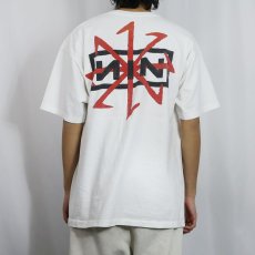 画像4: 90's NINE INCH NAILS USA製 "DEVIL TOUR 1995" ロックバンドプリントTシャツ XL (4)